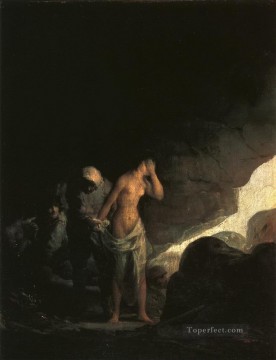 Brigand Stripping a Woman Francisco de Goya Oil Paintings